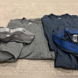 REI - Co-Op winter Long Underwear Sets - 2 in Bundle - Worn For One Ski Trip